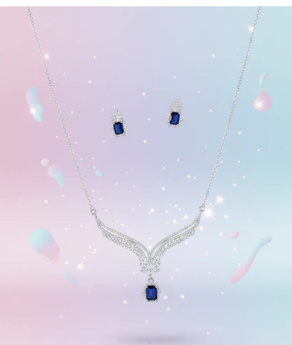 Square Drop Jewelry Set